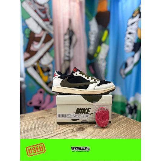 Jordan 1 Low Travis Scott Olive UK 6