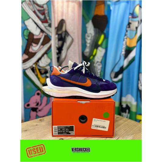 Nike Sacai Vapourwaffle Dark Iris UK12
