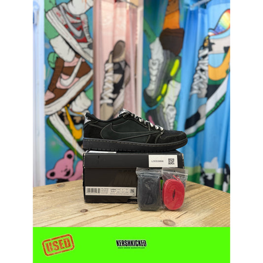 Jordan 1 Low Travis Scott Black Phantom UK10.5
