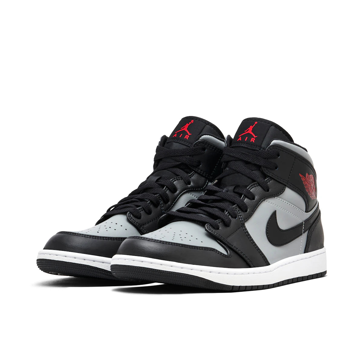 Jordan 1 Mid Shadow Red by Jordan's in Shoes. Available at KershKicks for £150.00. A must-have for fans of Jordan's looking to elevate their style with this Shoes.