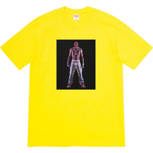Supreme Tupac Tee - Yellow by Supreme in Uncategorized. Available at KershKicks for £95.00. A must-have for fans of Supreme looking to elevate their style with this T-Shirt.