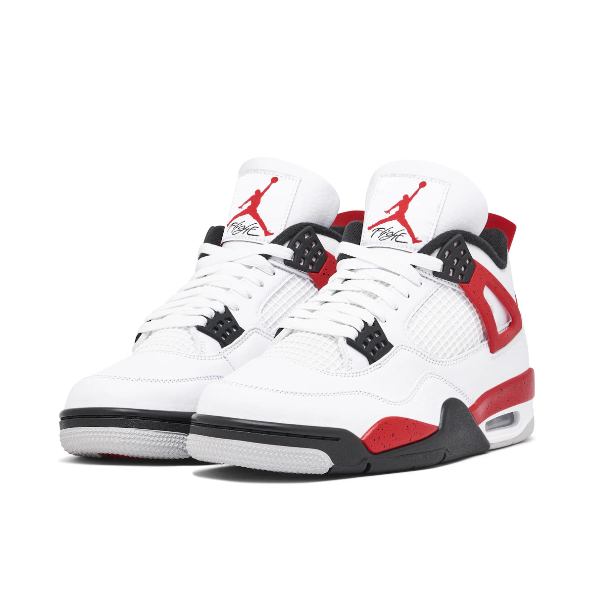 Jordan 4 Retro Red Cement by Jordan's in Shoes. Available at KershKicks for £270.00. A must-have for fans of Jordan's looking to elevate their style with this Shoes.