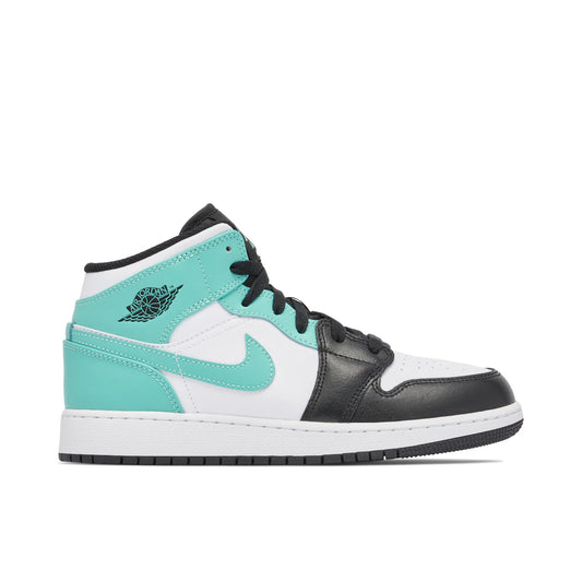 Jordan 1 Mid Tropical Twist Igloo (GS) by Jordan's in Shoes. Available at KershKicks for £130.00. A must-have for fans of Jordan's looking to elevate their style with this Shoes.