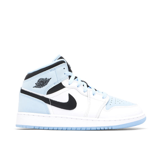 Jordan 1 Mid SE Ice Blue (2023) by Jordan's in Shoes. Available at KershKicks for £160.00. A must-have for fans of Jordan's looking to elevate their style with this Shoes.
