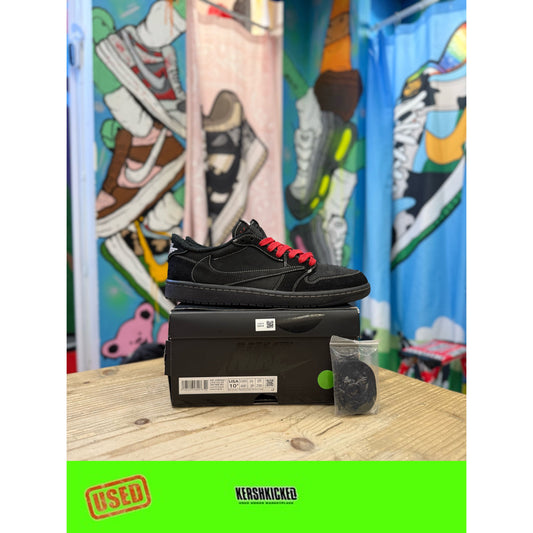 Jordan 1 Low Travis Scott Black Phantom UK9.5