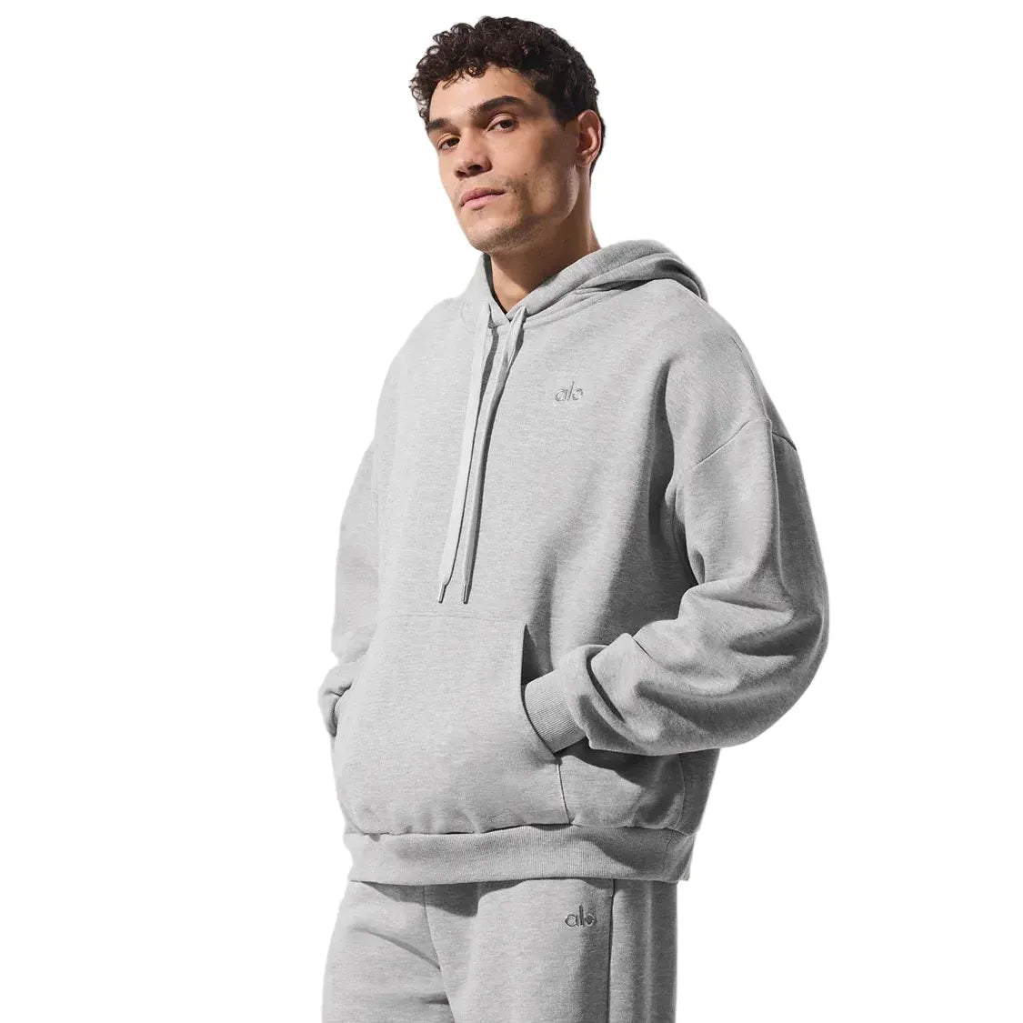 Alo Accolade Hoodie Athletic Heather Grey