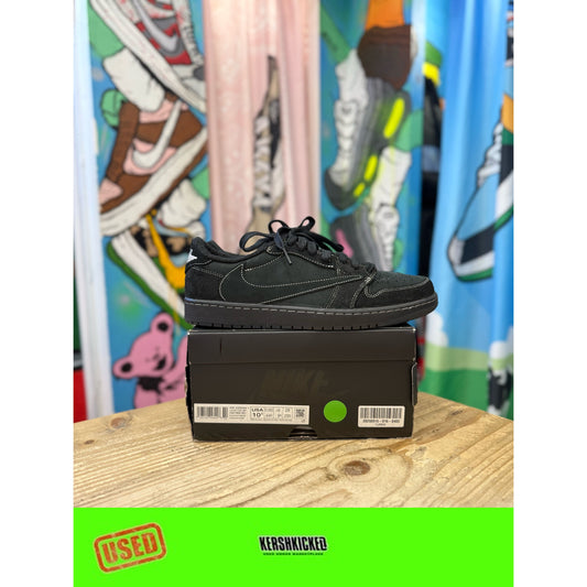 Jordan 1 Low Travis Scott Black Phantom UK 9.5
