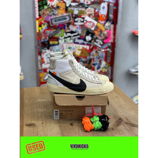 Nike Blazer Mid Off-White UK 9