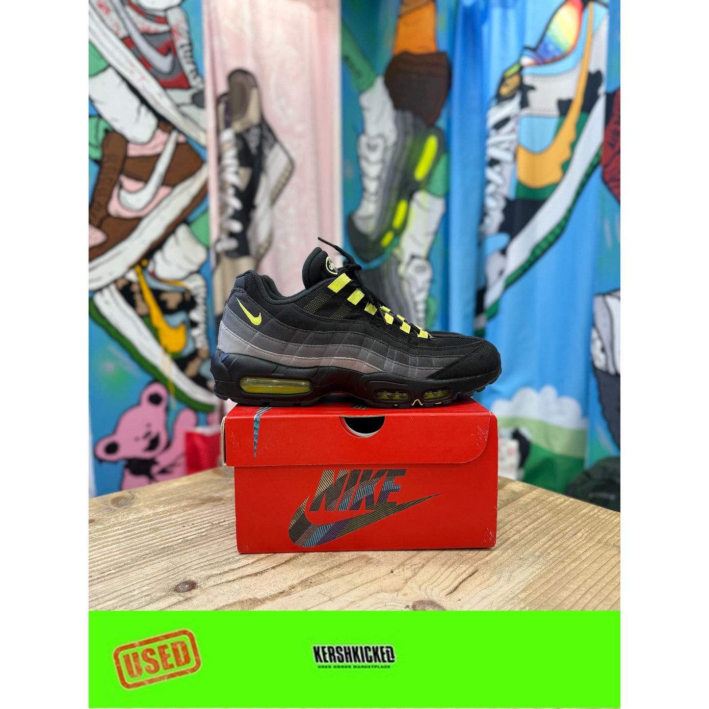 Nike Air Max 95 Reverse Neon UK 9.5
