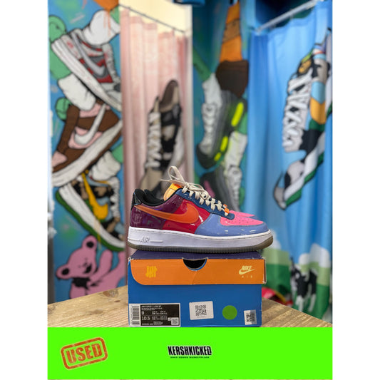 Air Force 1 Undefeated Multi Patent Total Orange UK8