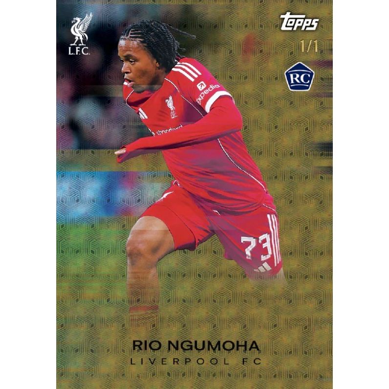 2025-26 Topps Focus Liverpool LFC Hobby Box