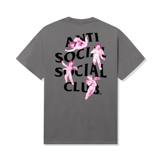 ANTI SOCIAL SOCIAL CLUB ANGELS TEE CHARCOAL