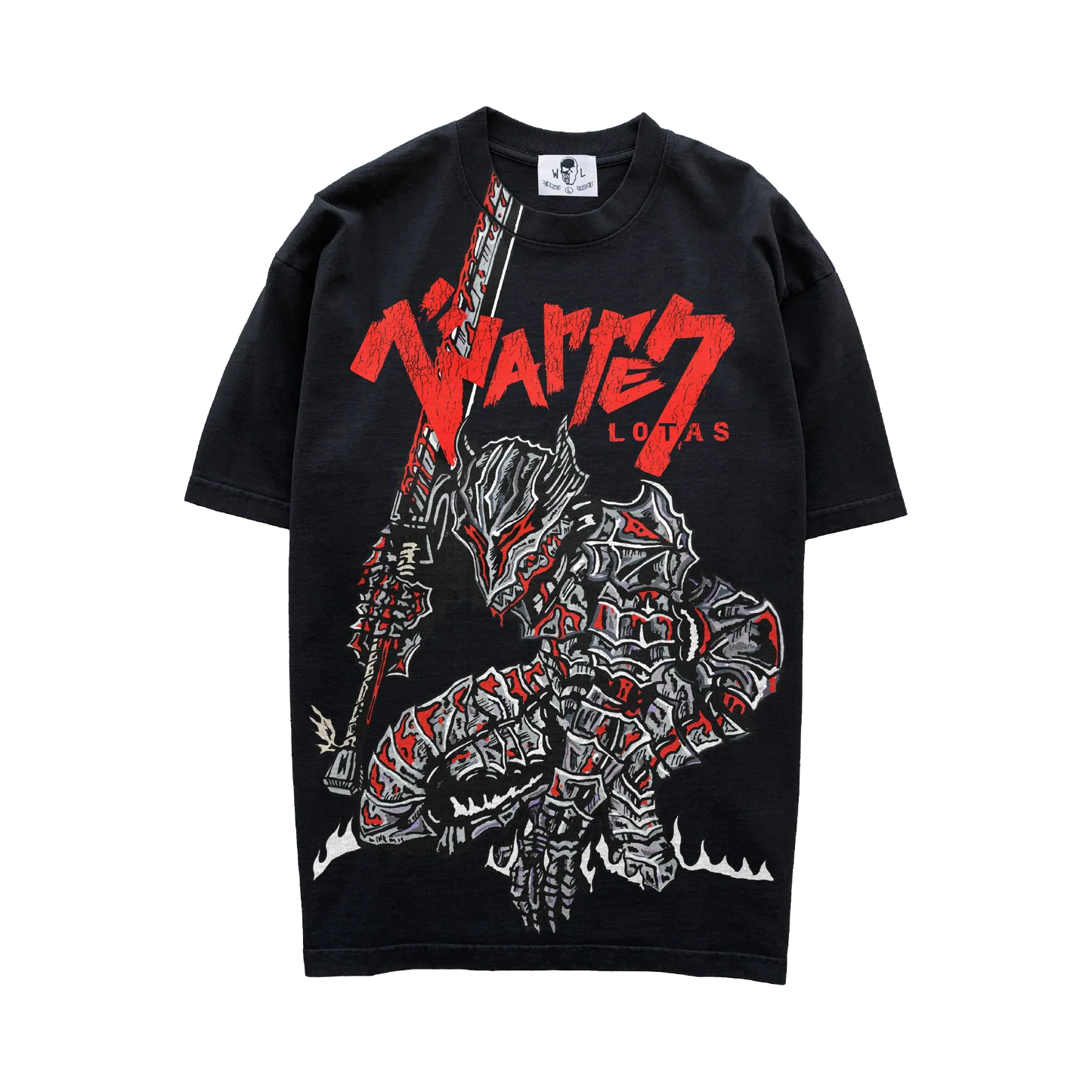 Warren Lotas Armor T-Shirt - Black