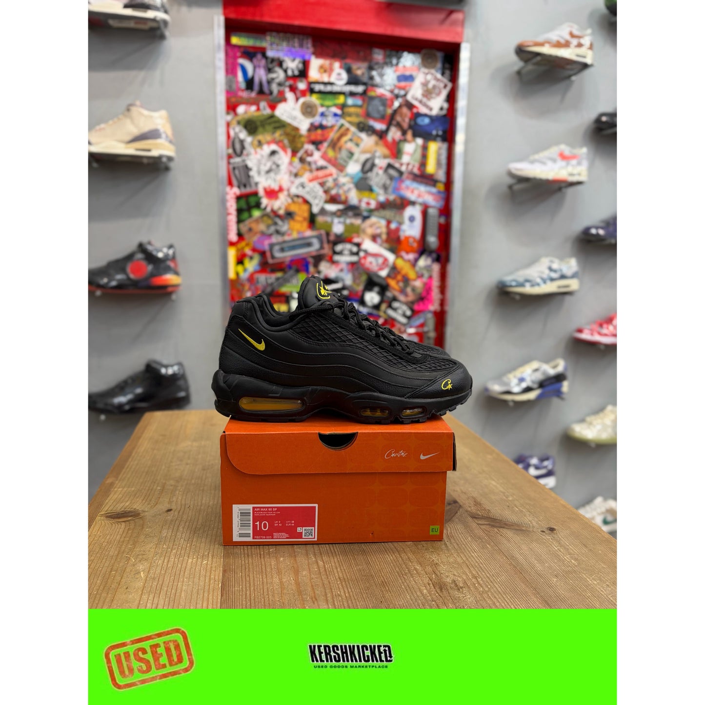 Nike Air Max 95 Corteiz Honey Black UK9