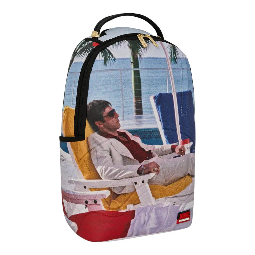Sprayground Scarface Tony Montana Chillin Bagpack