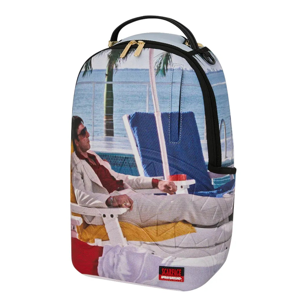 Sprayground Scarface Tony Montana Chillin Bagpack