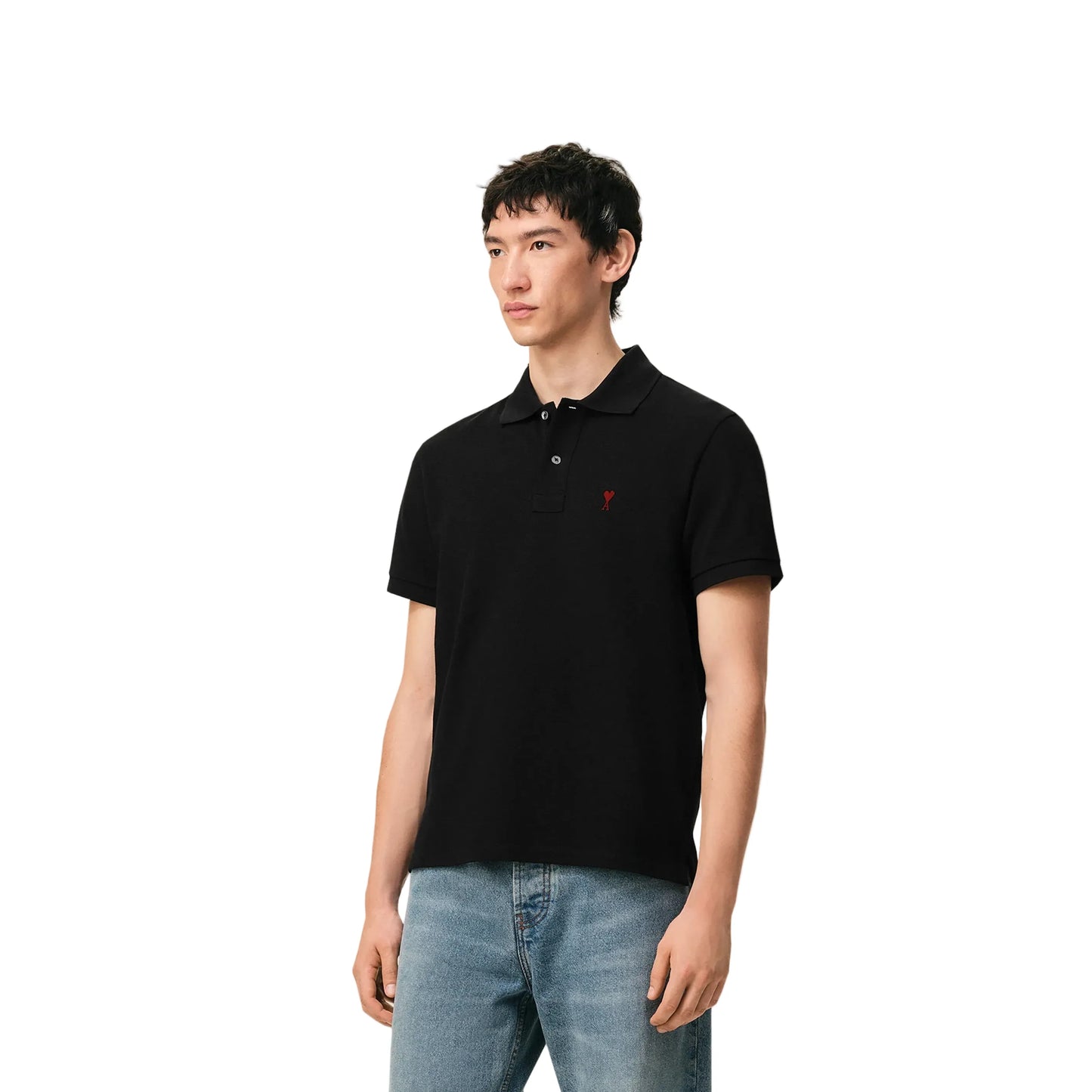 Ami De Coeur Polo Shirt Black