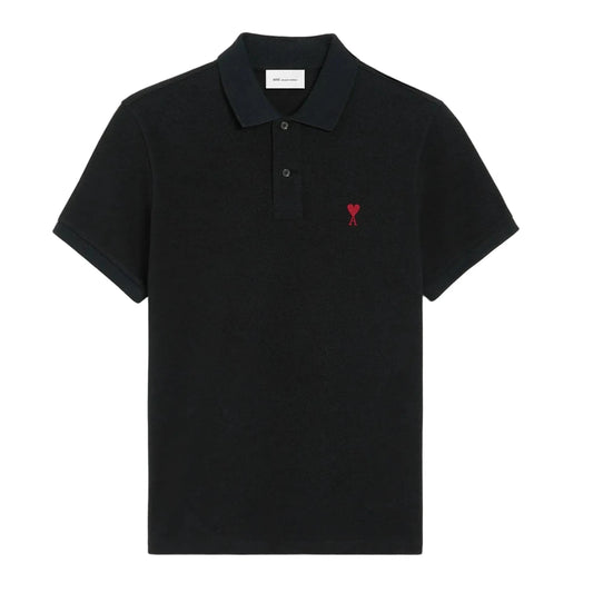 Ami De Coeur Polo Shirt Black