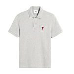 Ami De Coeur Polo Shirt Heather Grey