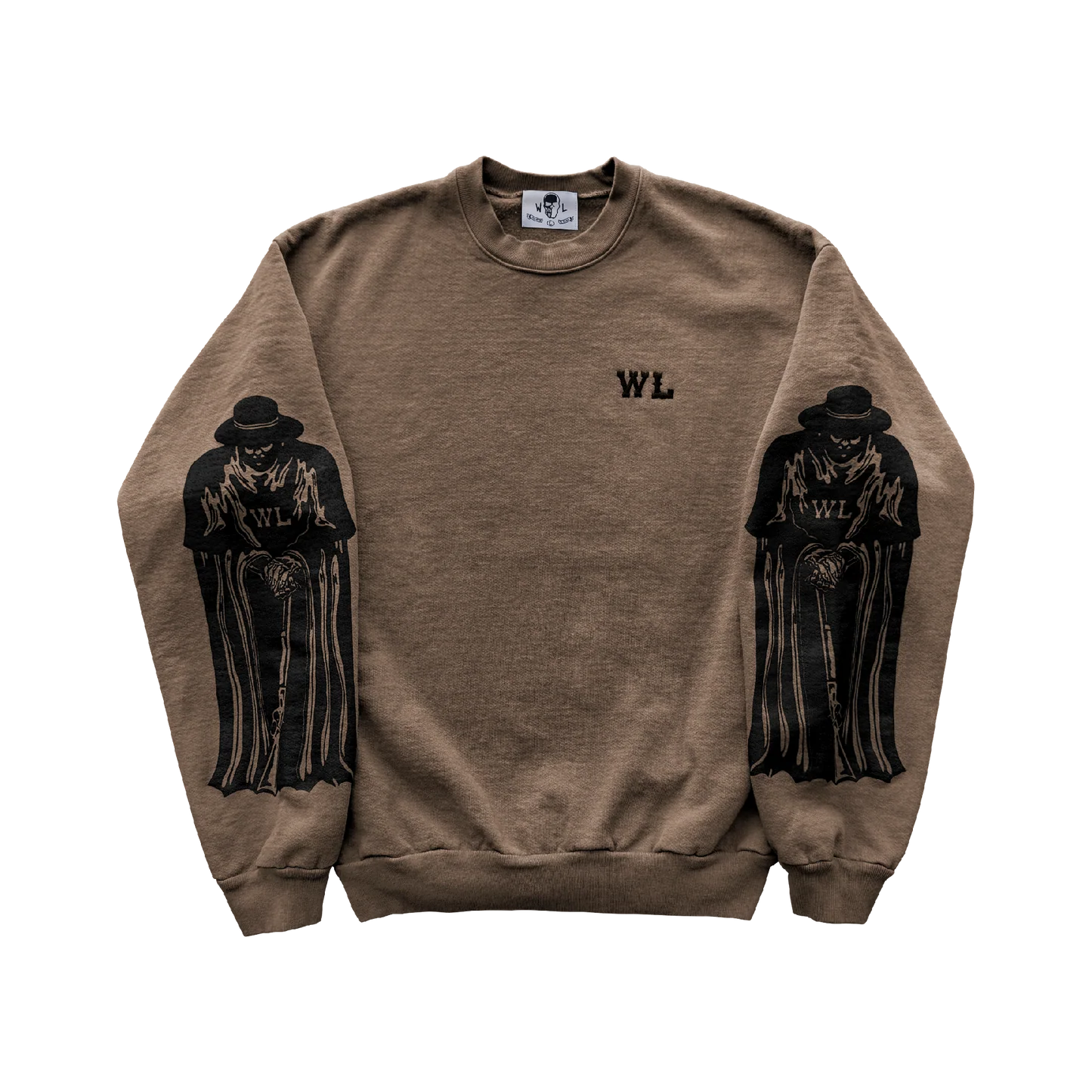 Warren Lotas Duster and Rifle Sweatshirt - Brown