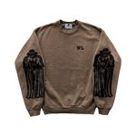 Warren Lotas Duster and Rifle Sweatshirt - Brown