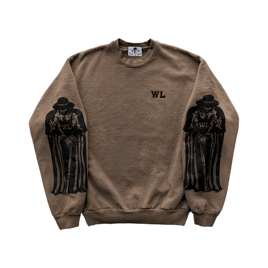 Warren Lotas Duster and Rifle Sweatshirt - Brown