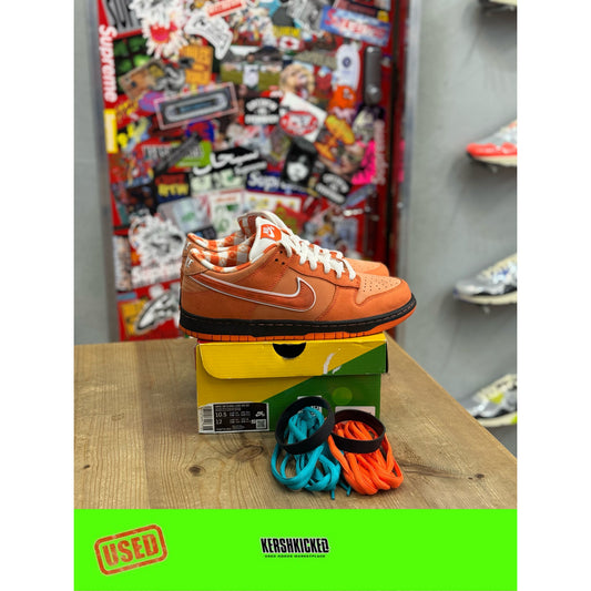 Nike SB Dunk Low Concepts Orange Lobster UK9.5