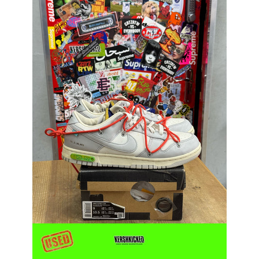 Nike Dunk Low Off-White Lot 23 UK 8