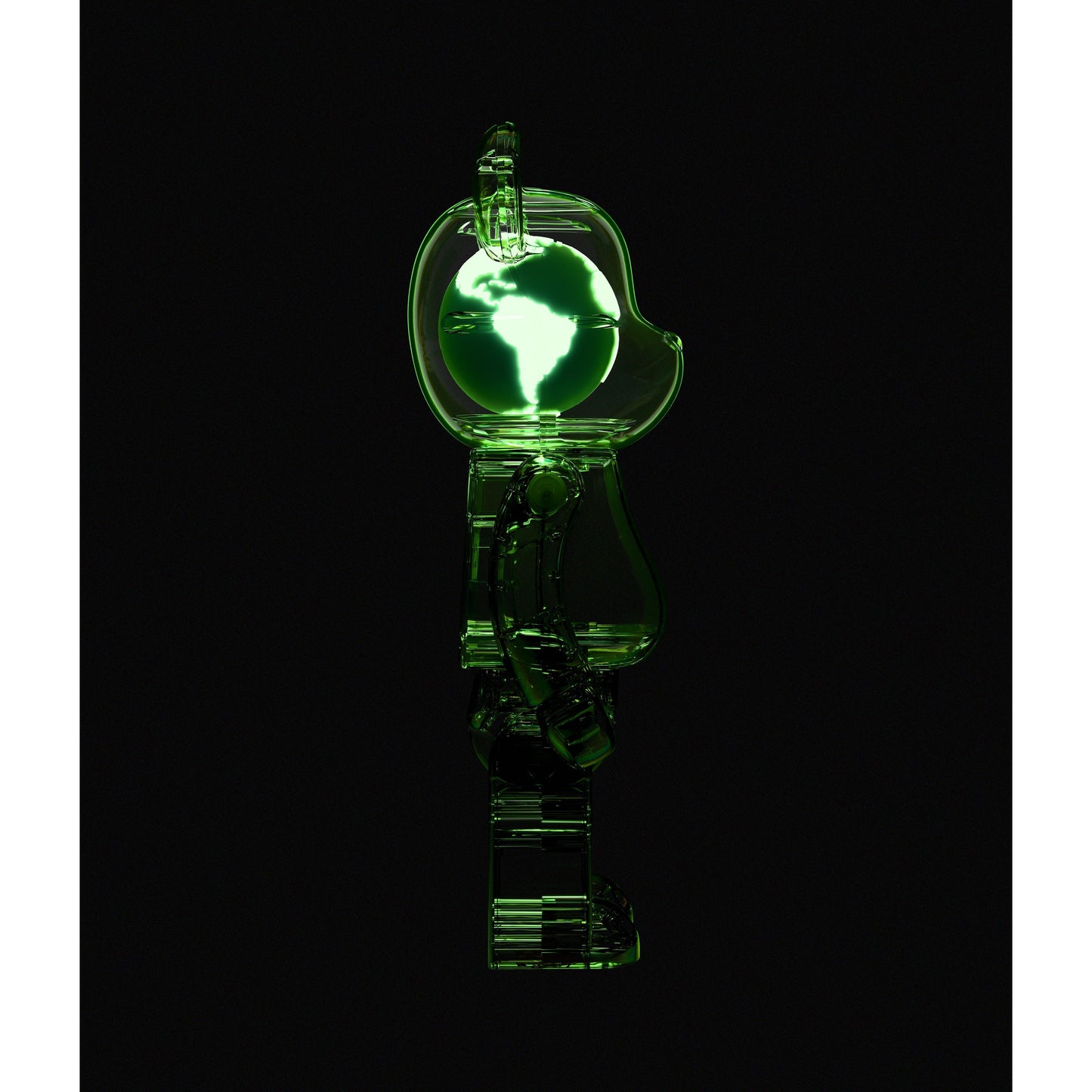 Bearbrick GEO Earth 100% & 400% Set