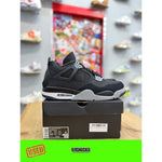 Jordan 4 Retro SE Black Canvas UK12