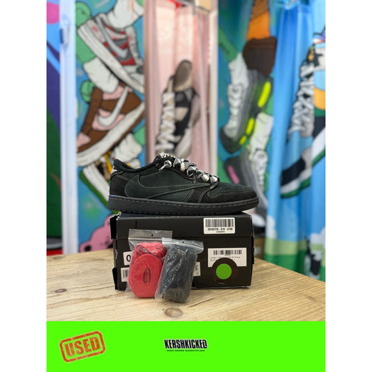 Jordan 1 Low Travis Scott Black Phantom UK 7