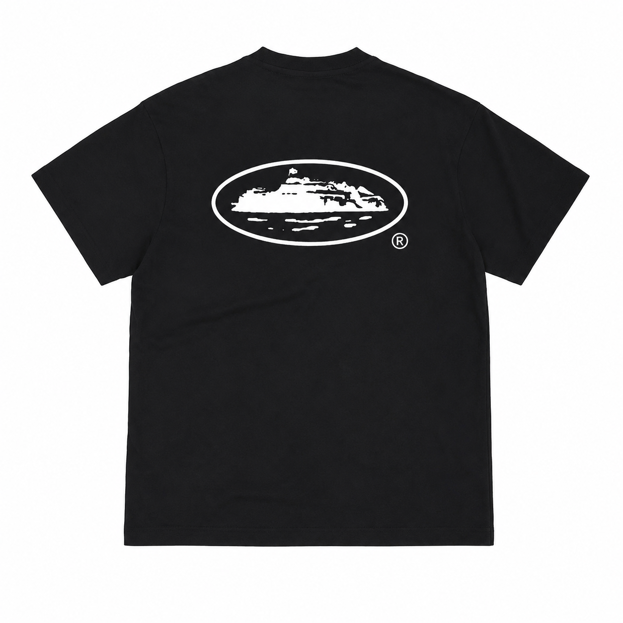 Corteiz OG Island Logo Tee Black