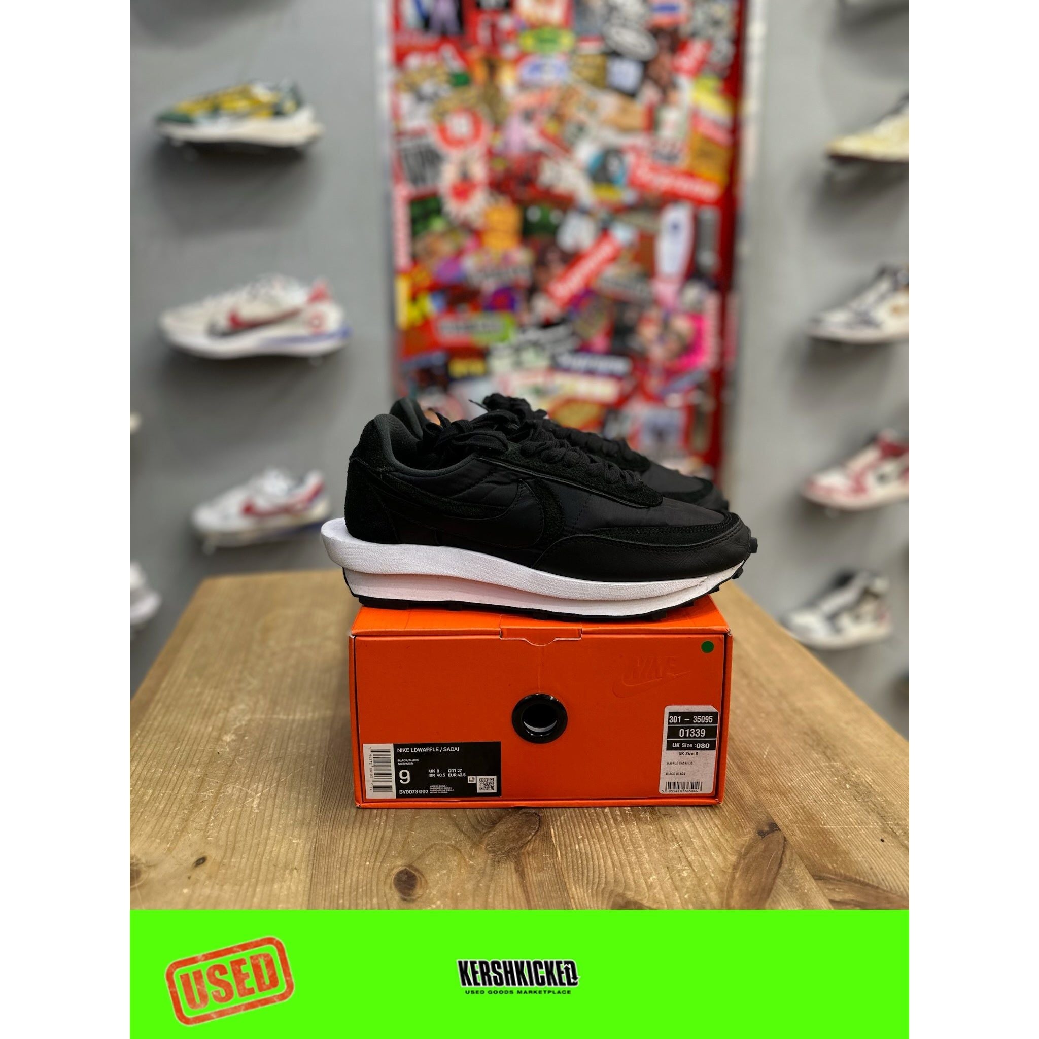 Nike sacai deals waffle uk