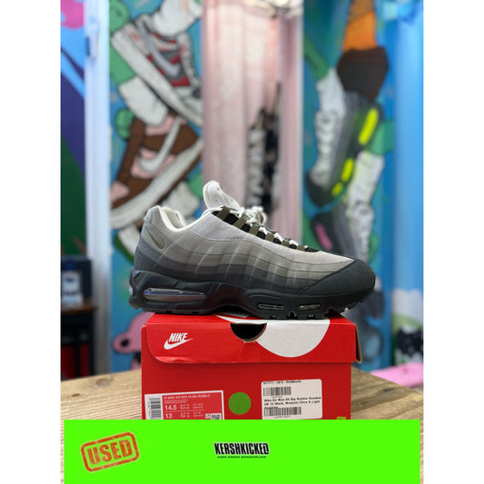 Nike Air Max 95 Big Bubble Black Medium Olive ( Women's ) UK12
