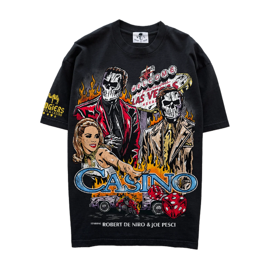 Warren Lotas Casino T-Shirt - Black