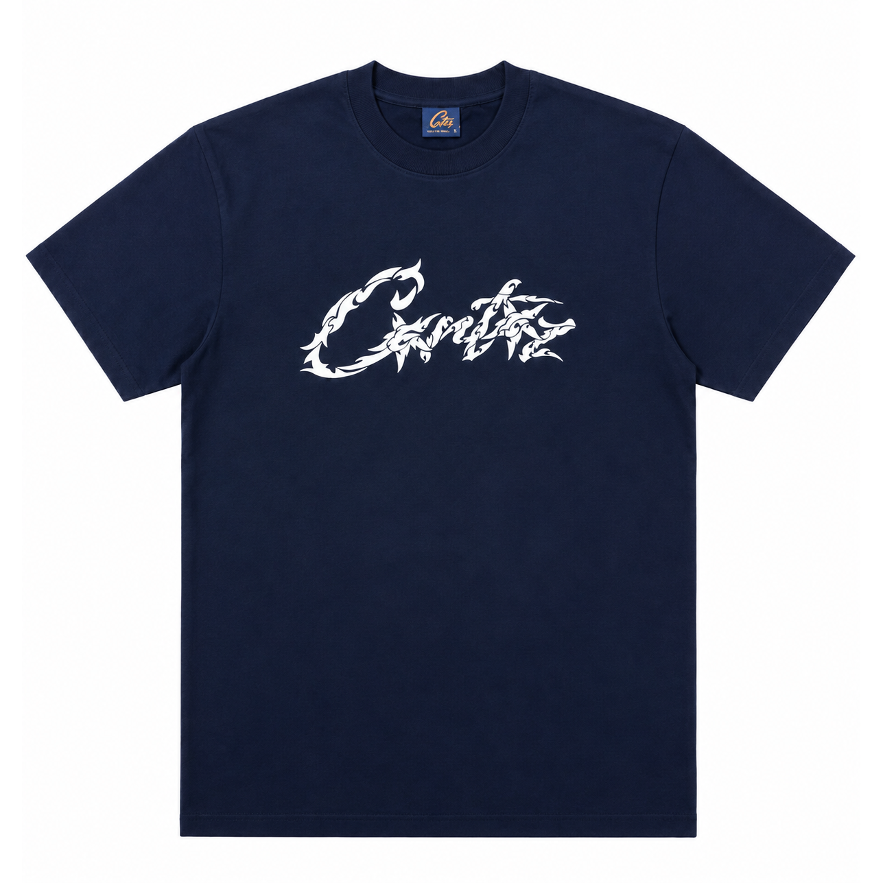 Corteiz Allstarz Wire Tee Navy
