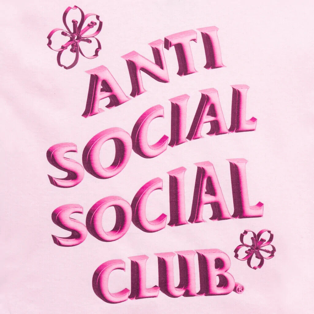 Anti Social Social Club Coral Crush T-shirt Pink by Anti Social Social Club from £57.00