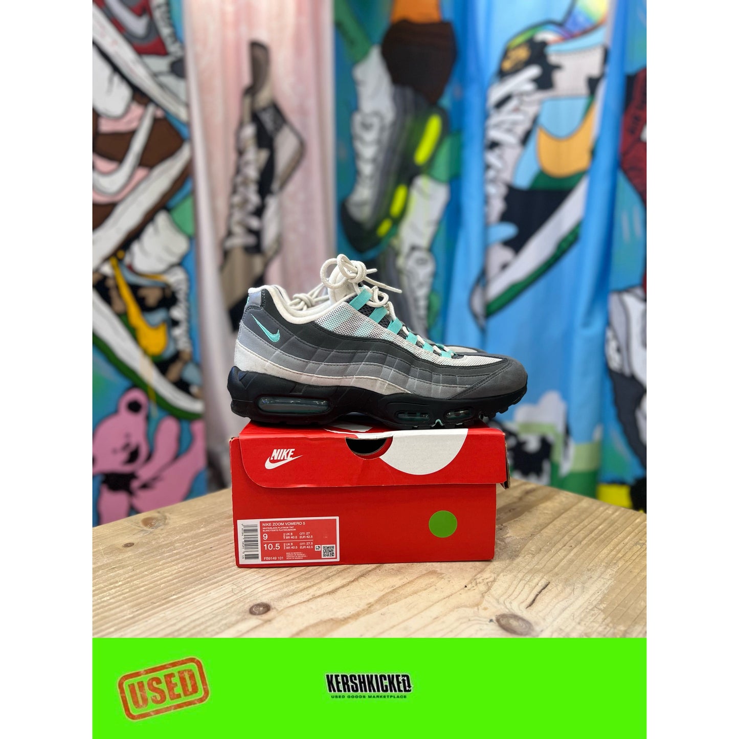 Air Max 95 Hyper Turqouise UK9