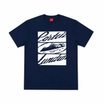 Corteiz Lundun Tee Navy