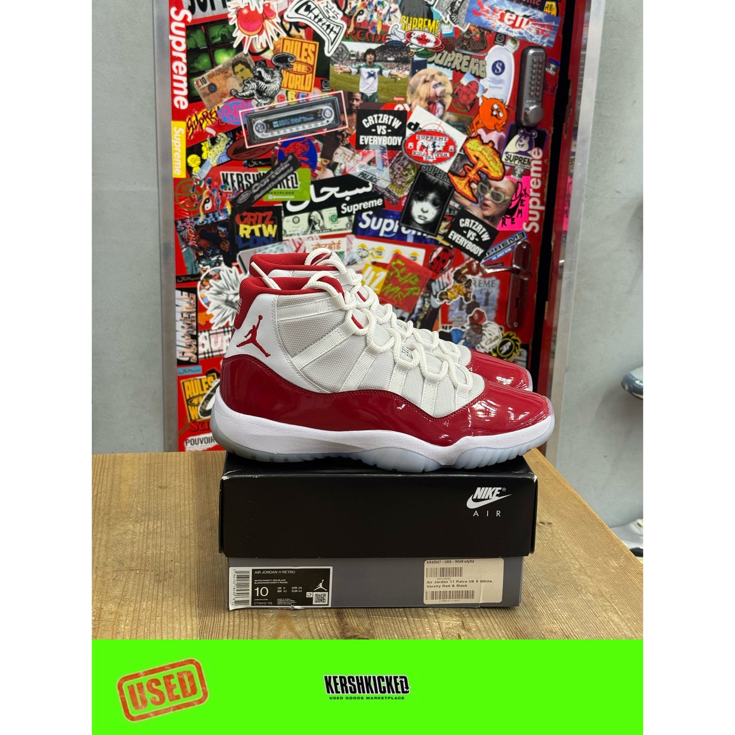 Jordan 11 Retro Cherry (2022) UK 9