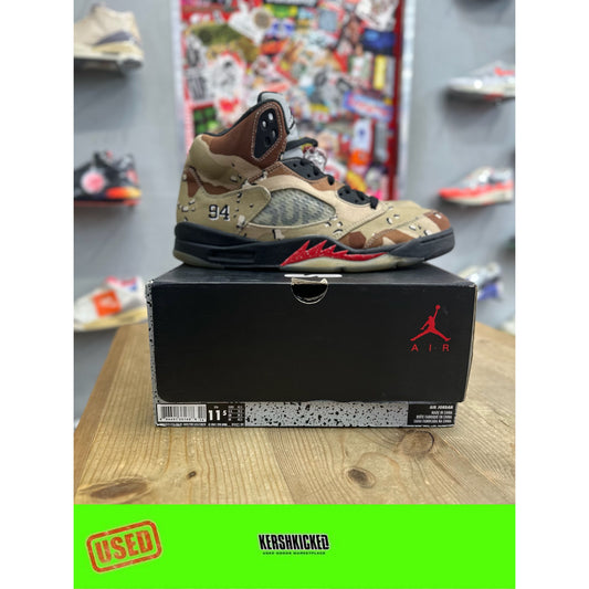 Jordan 5 Retro Supreme Desert Camo UK 10.5