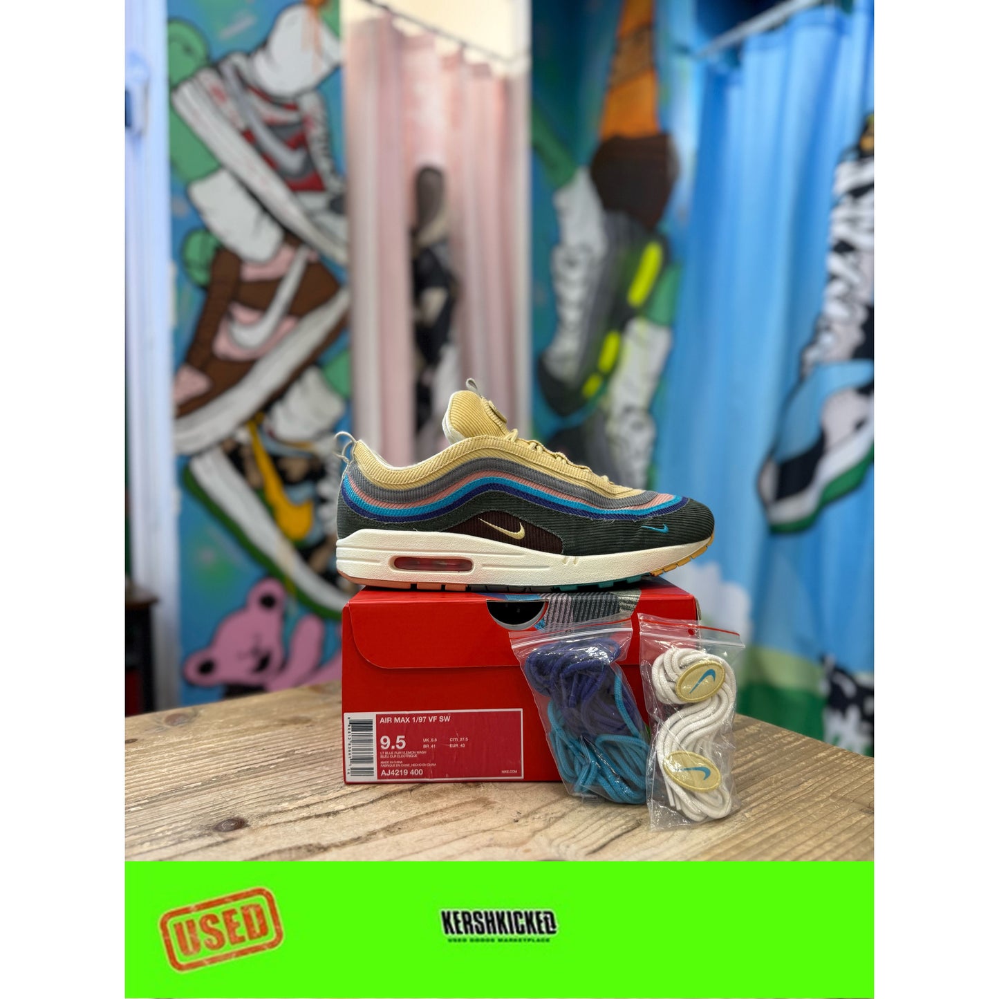 Nike Air Max 97/1 Sean Wotherspoon UK 8.5
