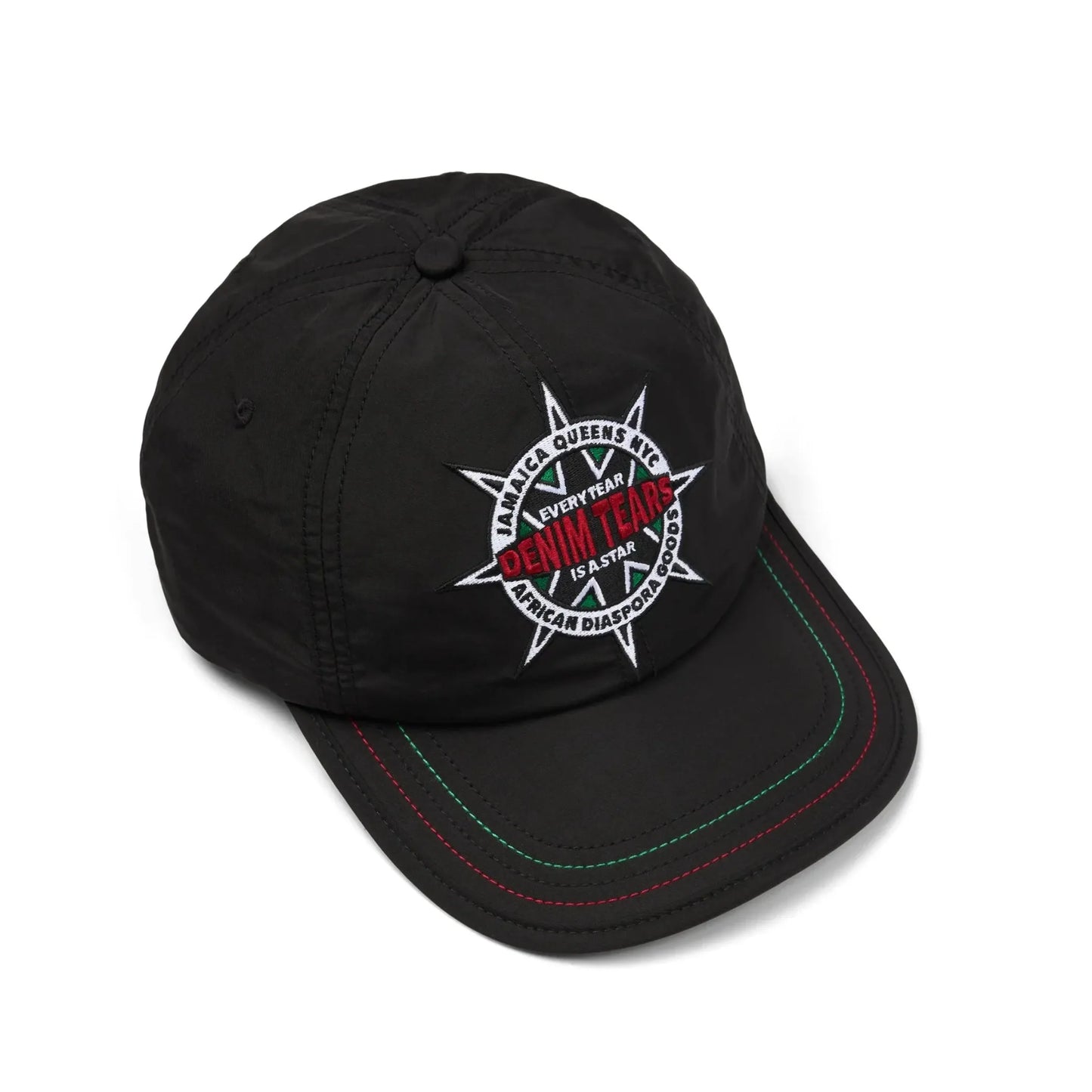 Denim Tears Star Cap Black