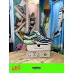 Saucony Pro Grid Omni 9 Grey Slime Blue UK 10