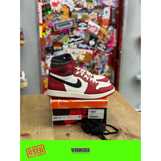 Jordan 1 Retro High OG Chicago Lost and Found UK 9.5