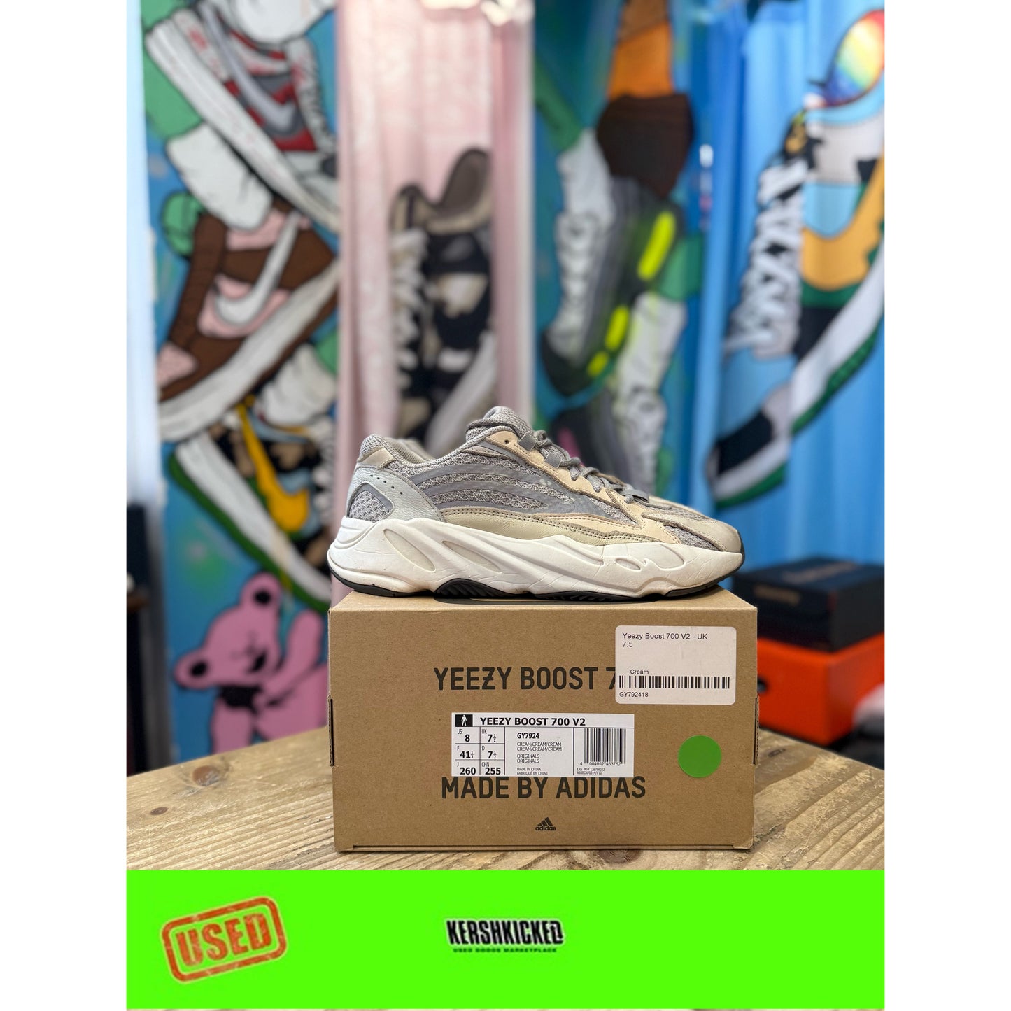Yeezy 700 Static UK 7.5