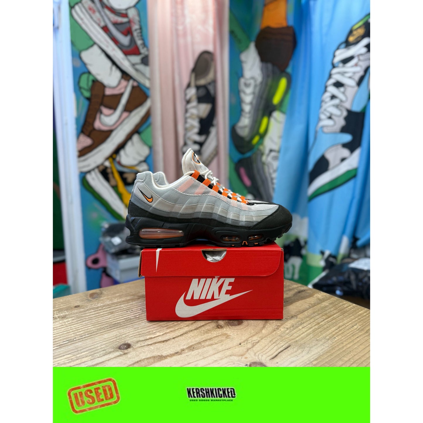 Nike Air Max 95 Big Bubble Mandarin UK 10