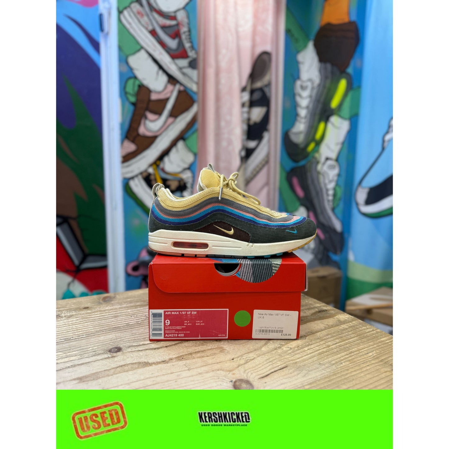 Nike Air Max 1/97 Sean Wotherspoon UK8.