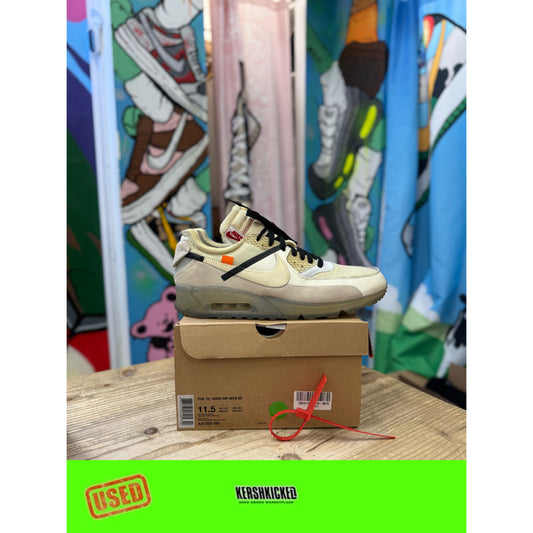 Nike Air Max 90 Off White 'The Ten' UK 10.5