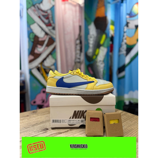 Jordan 1 Retro Low OG SP Travis Scott Canary (Women's) UK 8.5